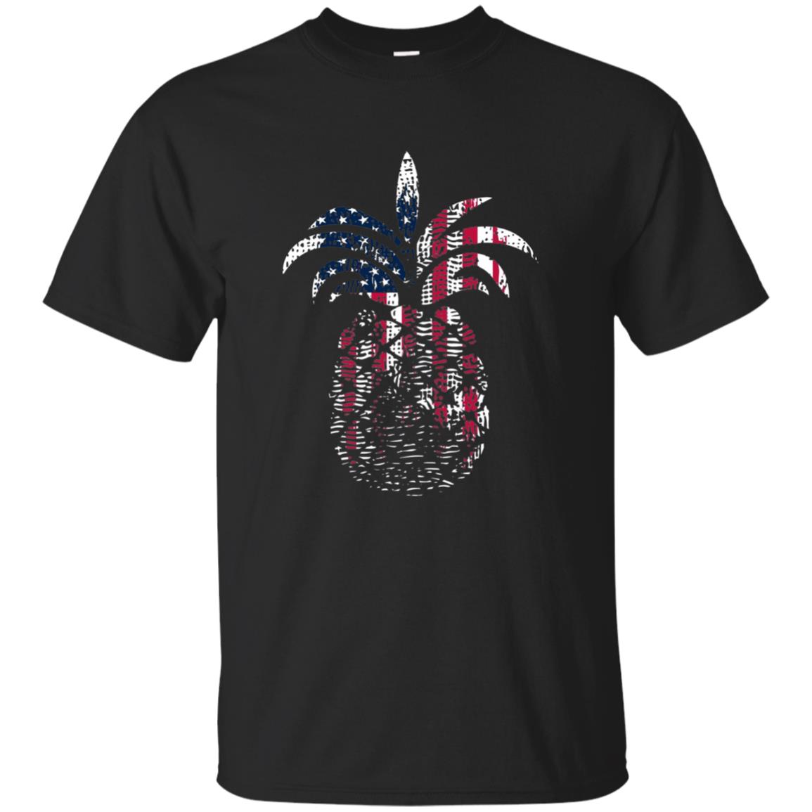 American Flag Pineapple 4th Of July Party T Shirt