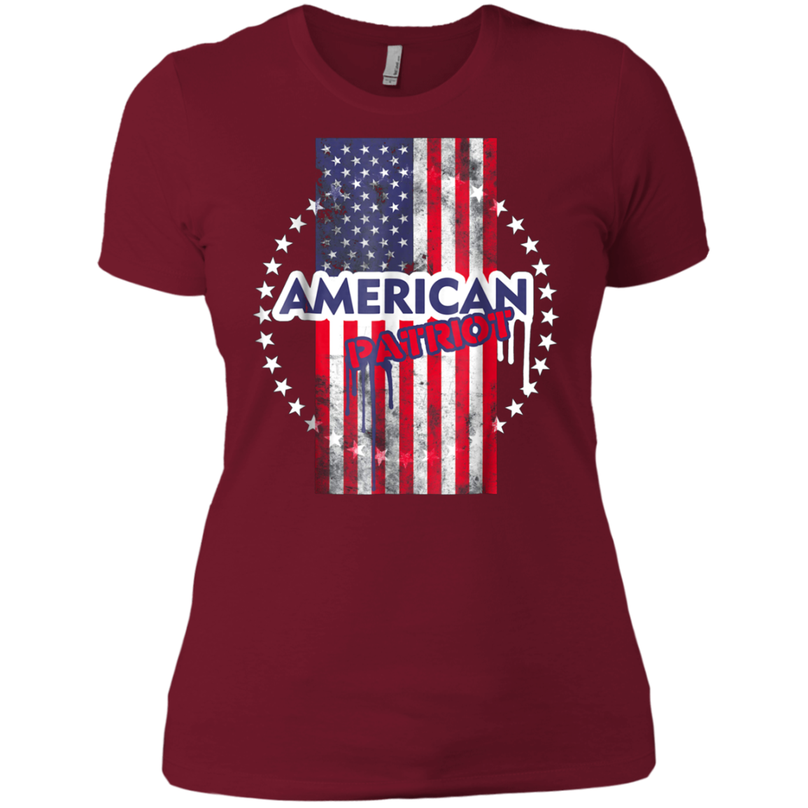 American Patriot - Unique Flag Holiday T Shirt 4th July Gift