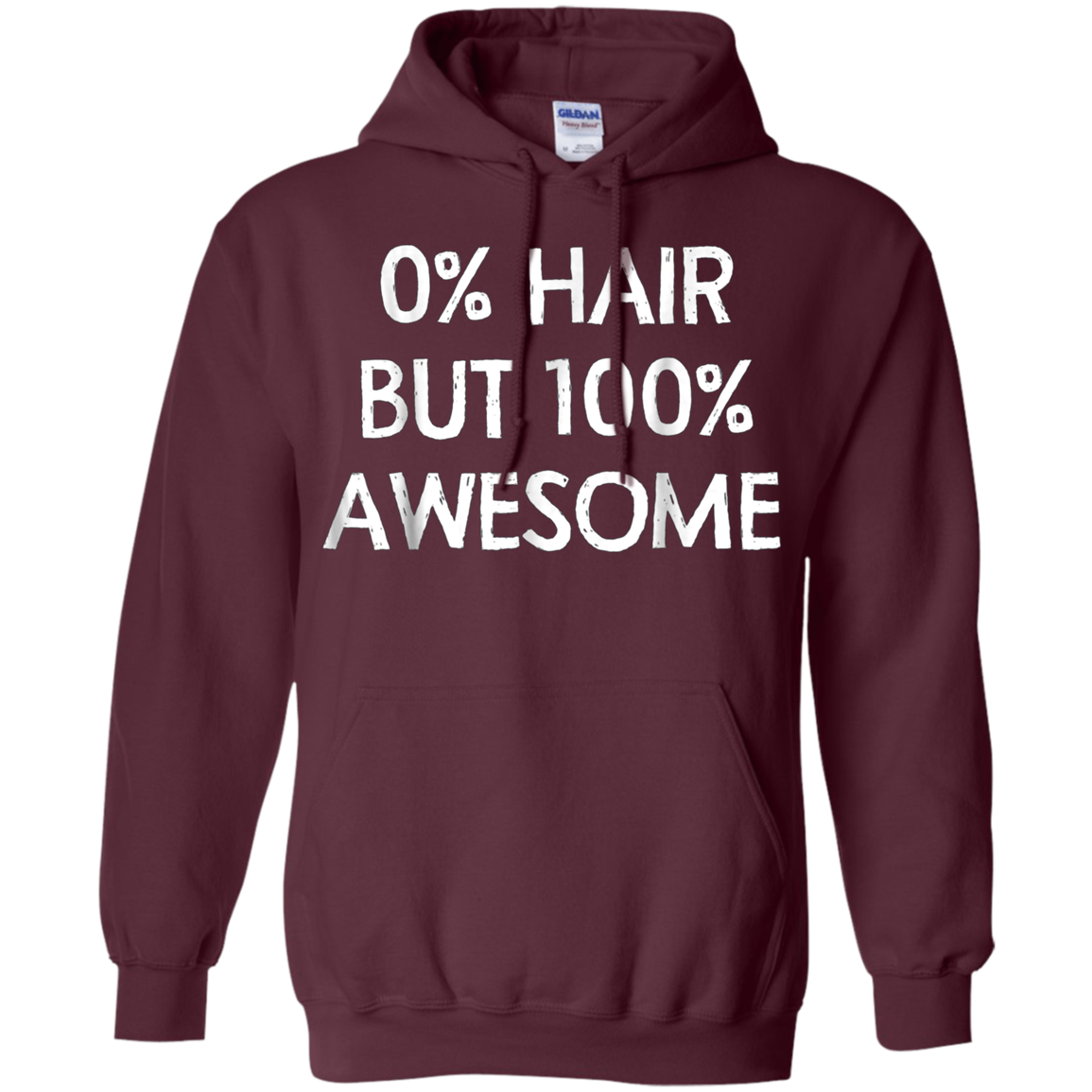 0% Hair But 100% Awesome Shirt Alopecia spot baldness Shirt