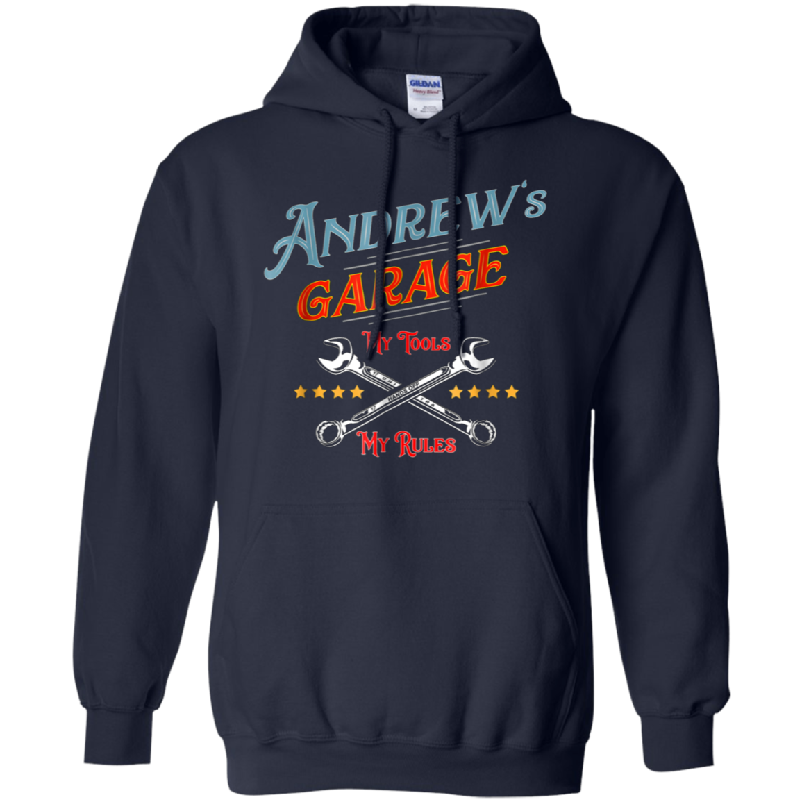 Andrew's Garage funny gift t-shirt
