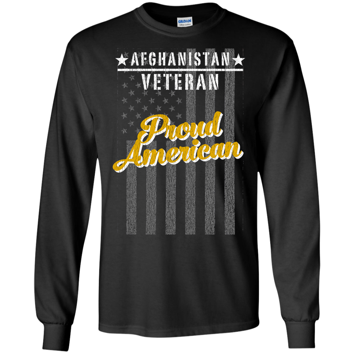 Afghanistan War Veteran Shirt Proud American Soldier