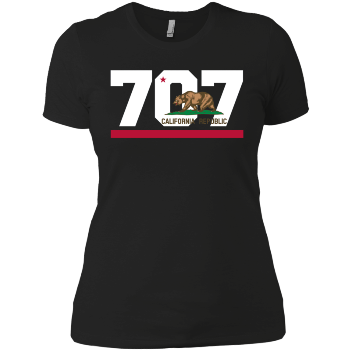 Area Code 707 shirt - Sonoma California tshirt