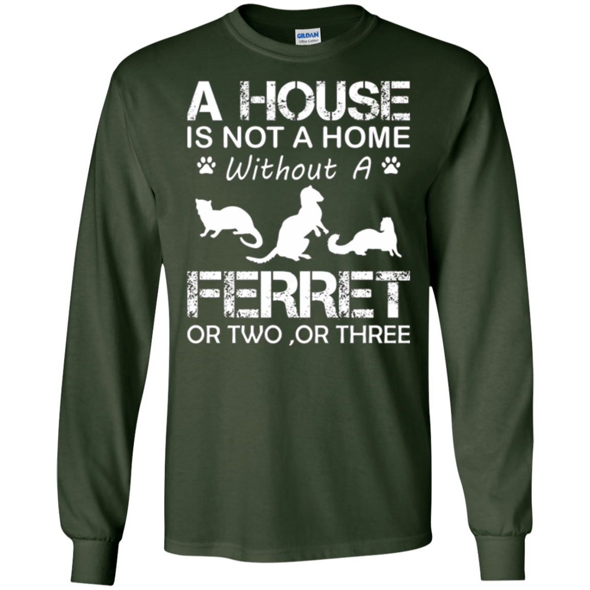 A House Is Not A Home Without A Ferret T-shirt