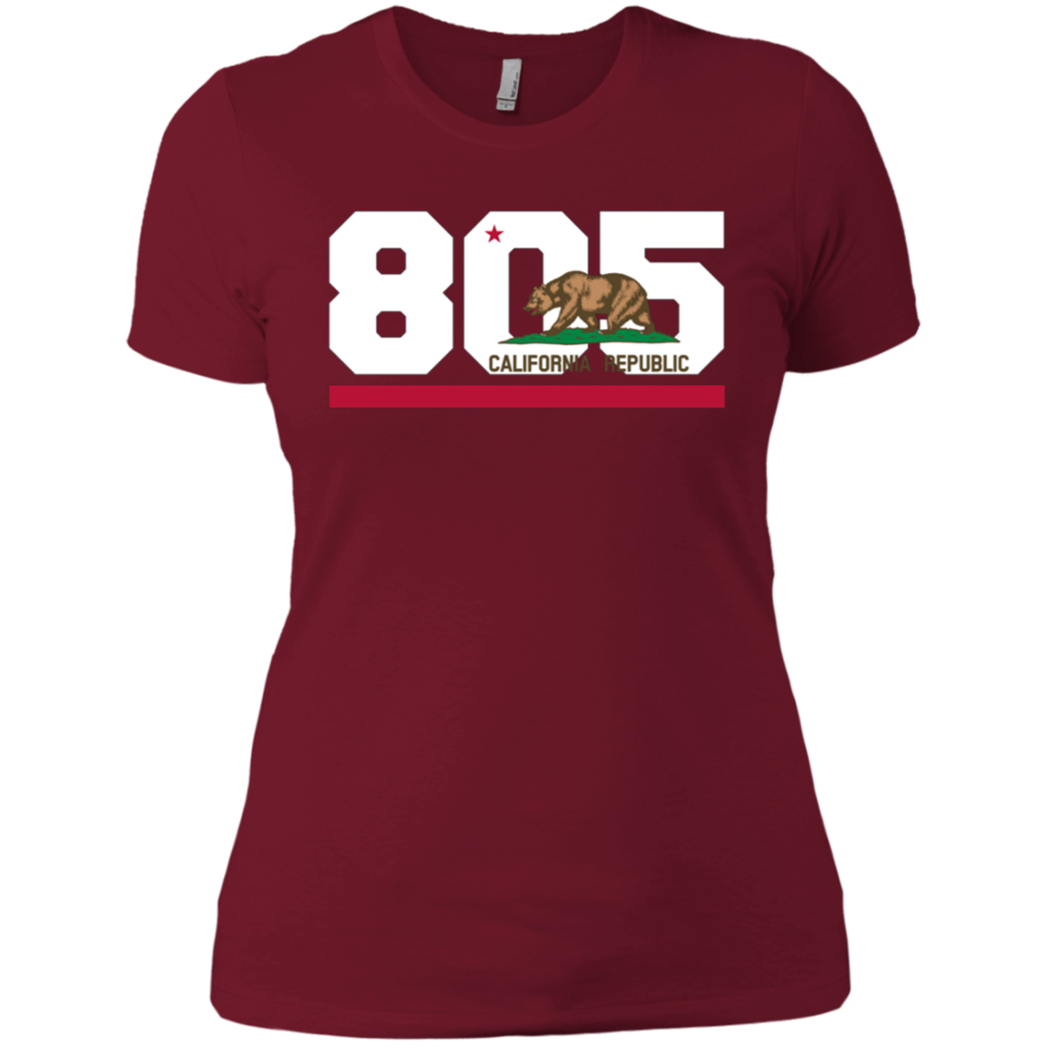 Area Code 805 shirt - Santa Barbara California tshirt
