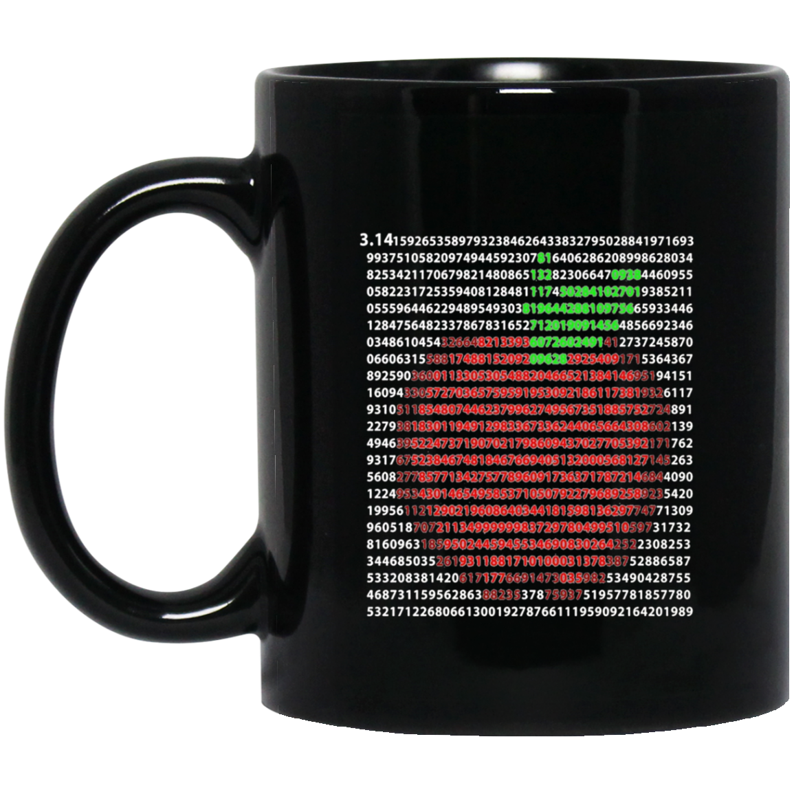 Apple Pi Day Shirt 3.14 First 1,000 Digits | FUNNY PI SHIRT