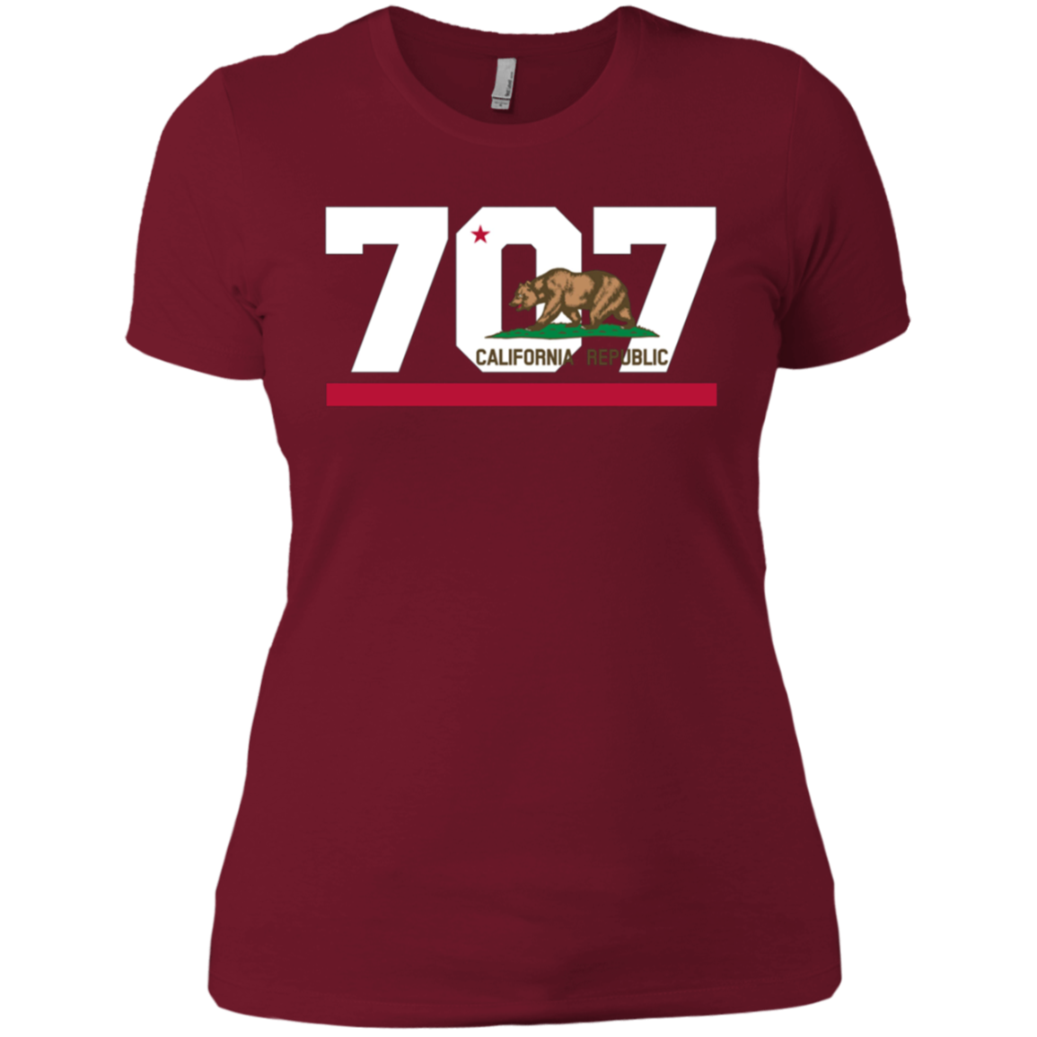 Area Code 707 shirt - Sonoma California tshirt
