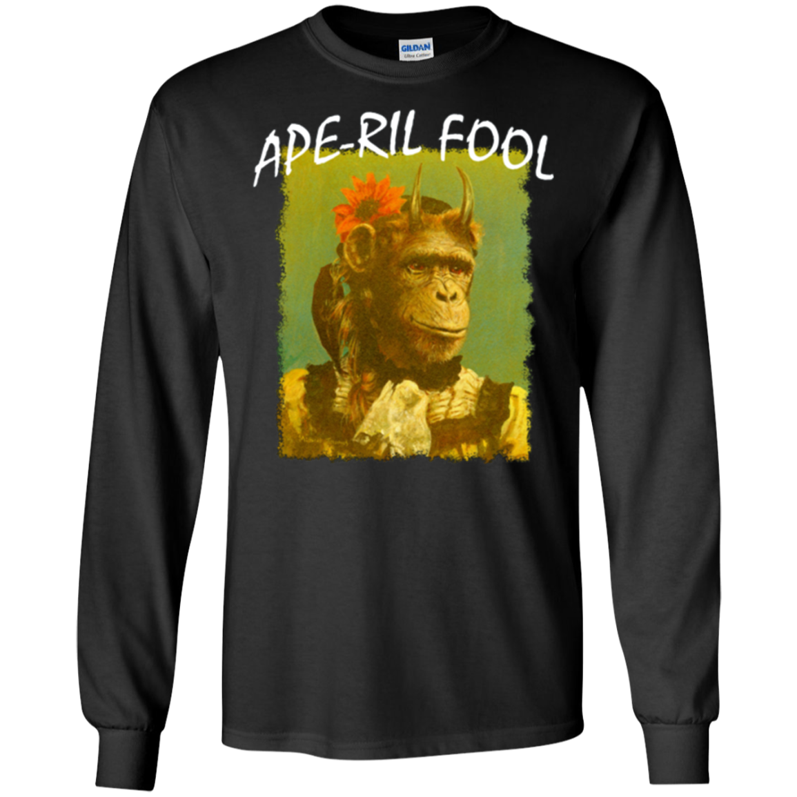 APE-RIL FOOL April Fool's Day Joke T-shirt