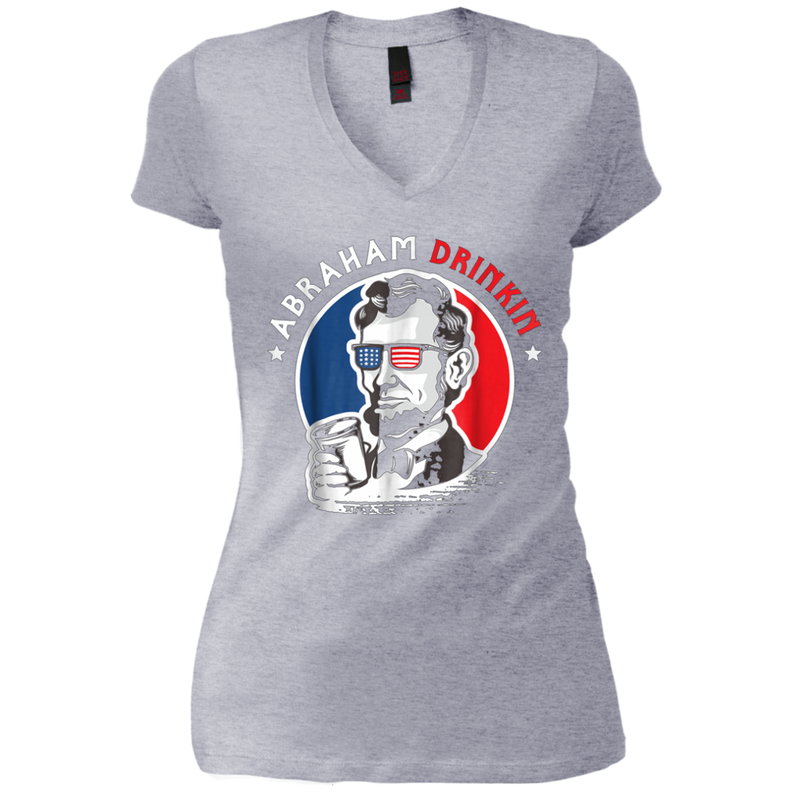 Abraham Drinkin 4th Of July Patriotic Funny T-Shirt