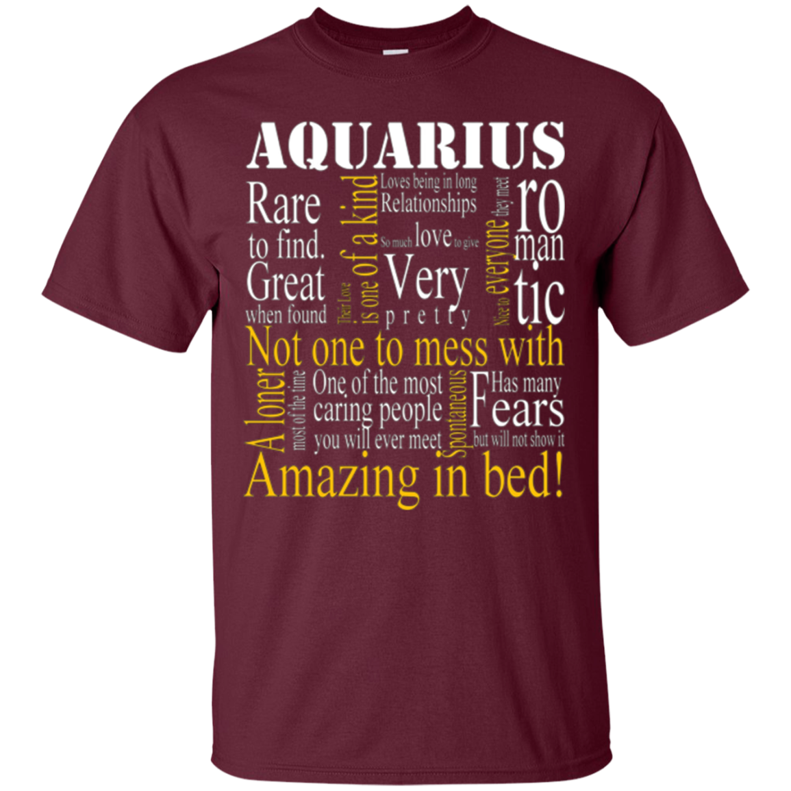 Amazing Aquarius T shirt