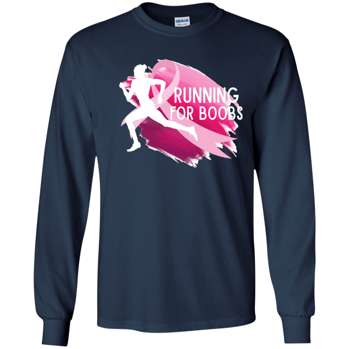 A Running For Boobs T-Shirt