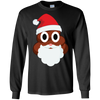 Image of Santa Poop Emoji Funny Christmas Shirt