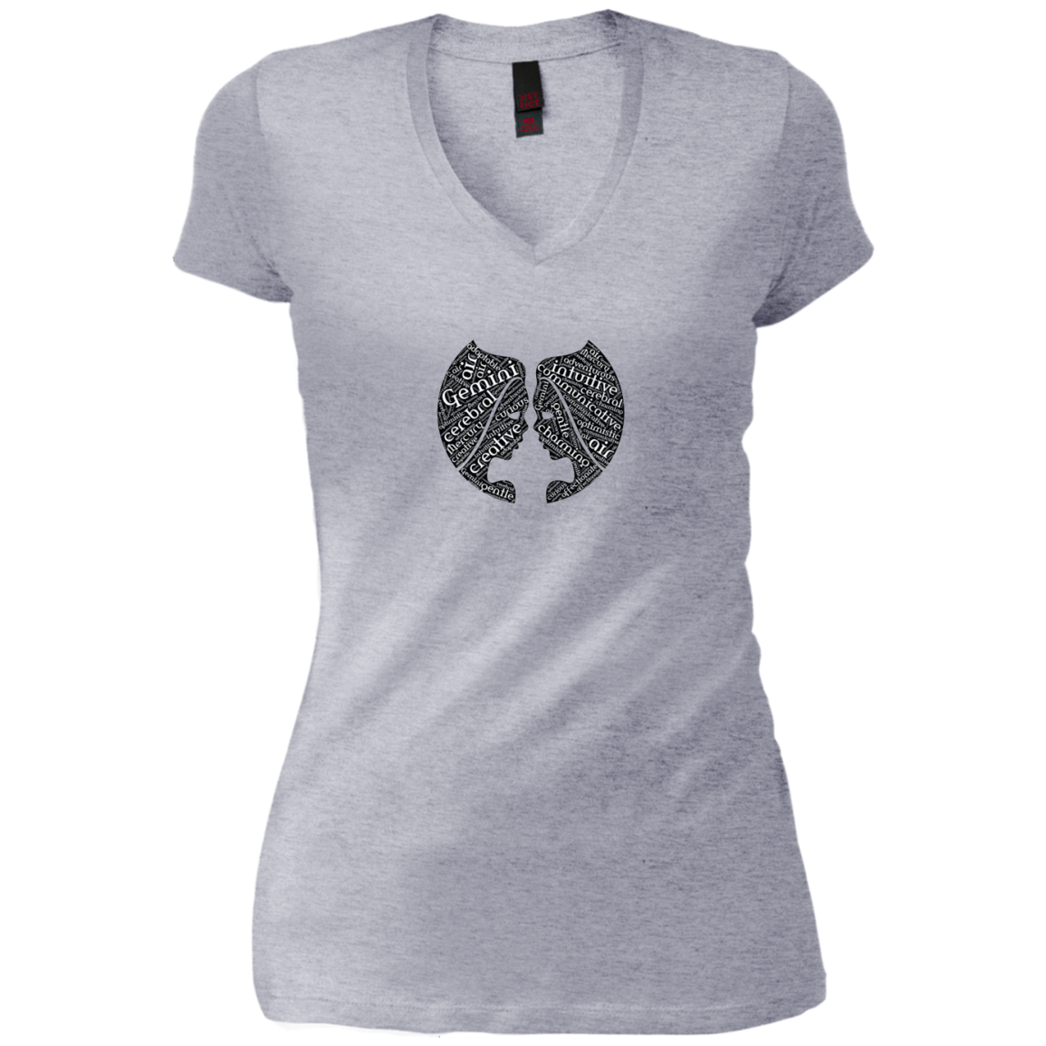 art words GEMINI Characteristics Long Sleeve Tee