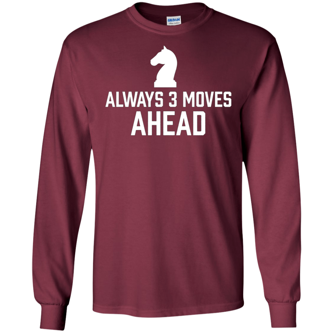 Always 3 Moves Ahead - Funny Chess Club Player Humor T-Shirt