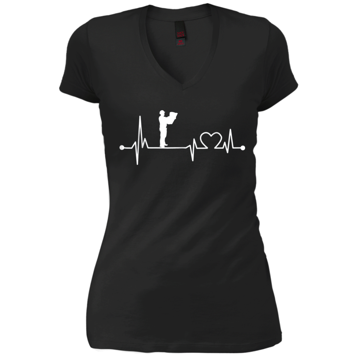 Architect Heartbeat Shirt Funny Architecture Cool Love Gift