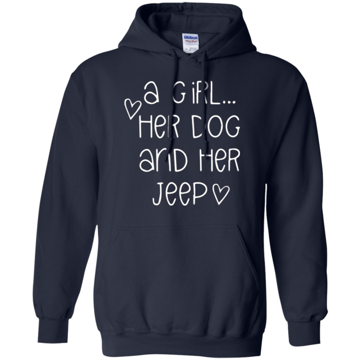 A Girl...Her Dog And Her Jeep T shirt