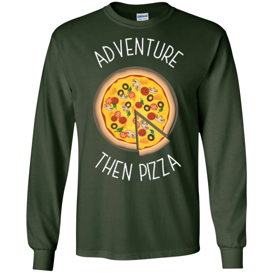Adventure Then Pizza T-Shirt