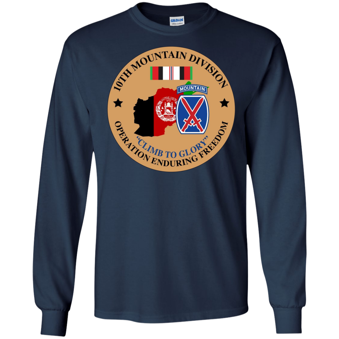 10th Mountain Division Afghan War Veteran Shirt