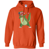 Image of American Pride T-Rex Dinosaur USA Dabbing Funny T Shirt