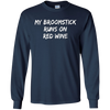 Image of Funny Halloween Wine T-Shirt