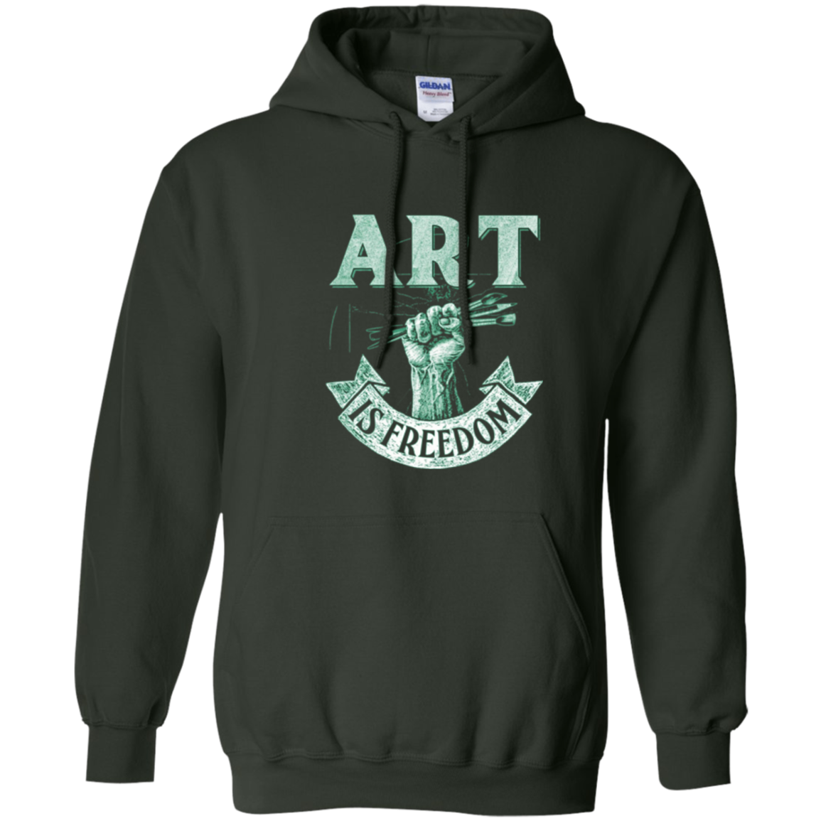 Art is Freedom great t shirt for artists who love to draw