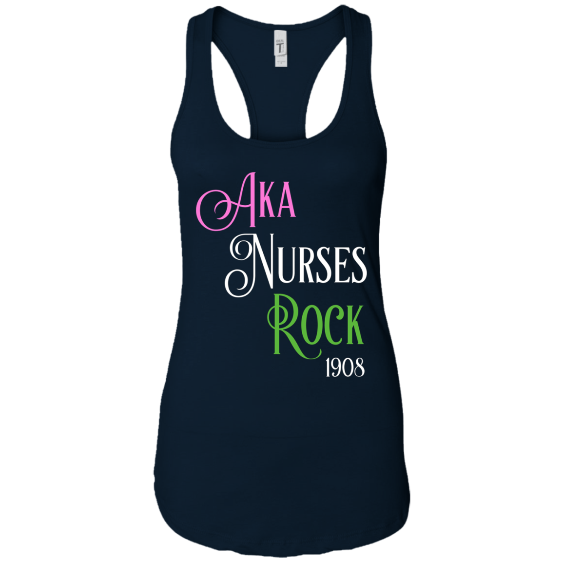 Alpha Kappa A Nurses LPN RN CNA Rock T-Shirt