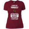 Image of Always be yourself except when you can secret agent t-shirt
