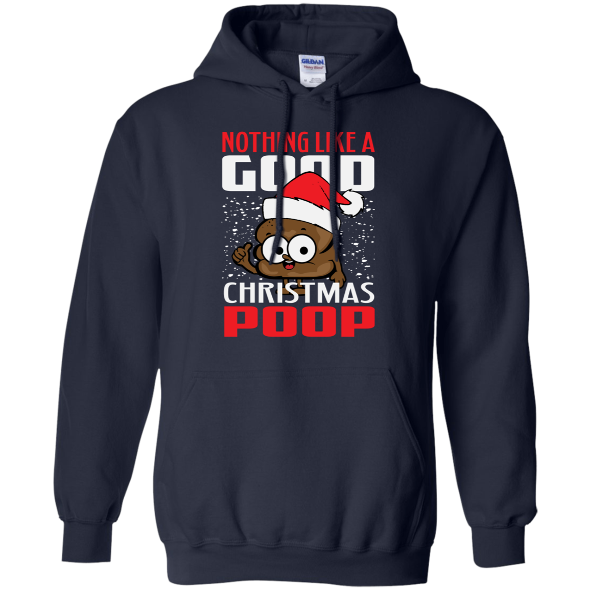 Christmas Tee Nothing Like a Good Christmas Emoji Poop Shirt