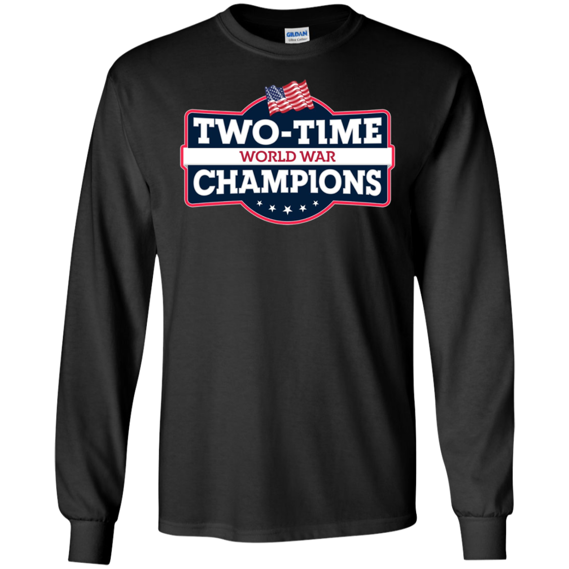 4th Of July Two-Time World War Champs T-Shirt