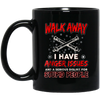 Image of Artilleryman T-shirt , Walk Away I Have Anger Issues Aand A