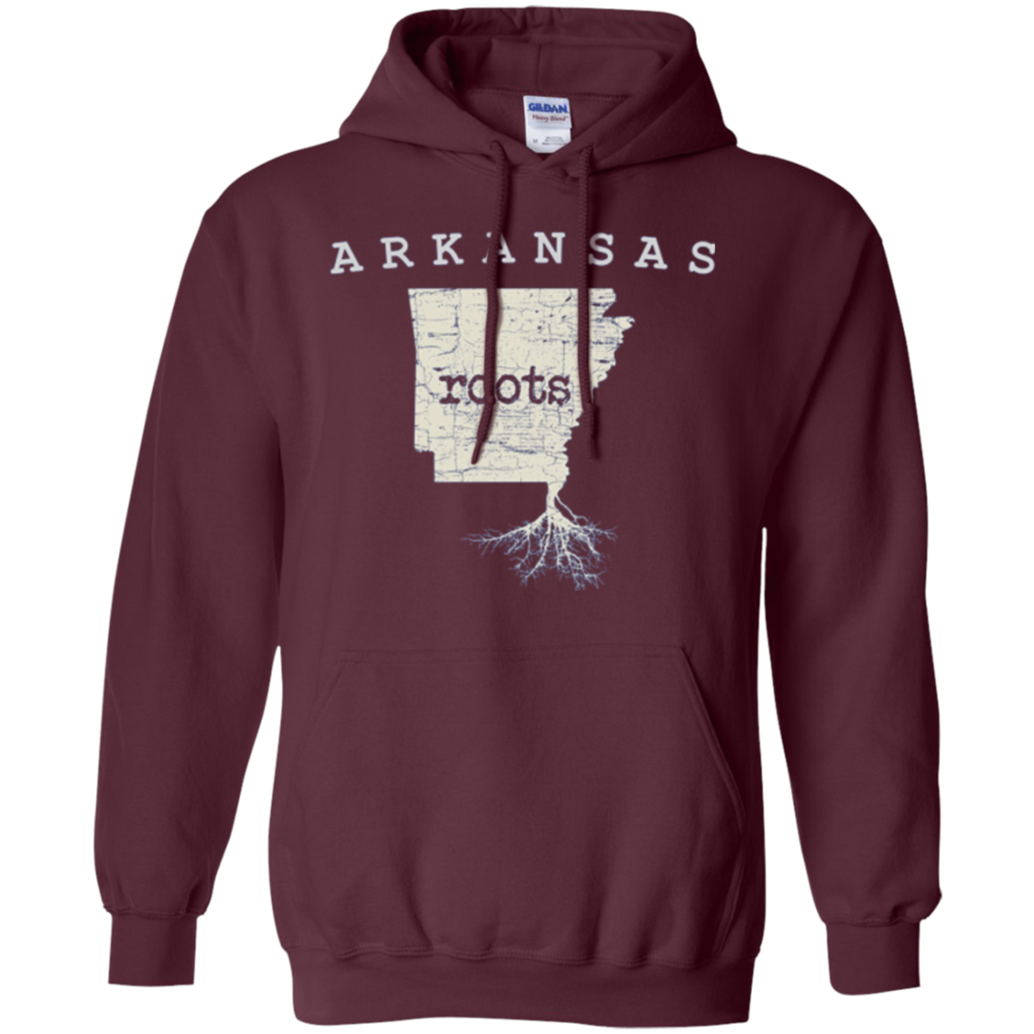 Arkansas Roots Long Sleeve T-shirt, Love Home Native State