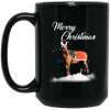 Image of Santa Merry Christmas Horse TShirt Farm Farmer Christmas Tee