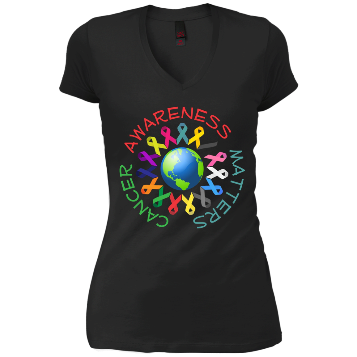 All cancer Ribbons for all cancer aware t - shirt