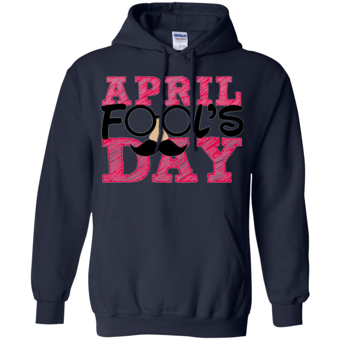 April Fools Day - Mustache Glasses - Funny April First Shirt