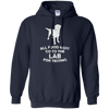 Image of All Food Must Go To The Lab For Testing Black Lab T-Shirt
