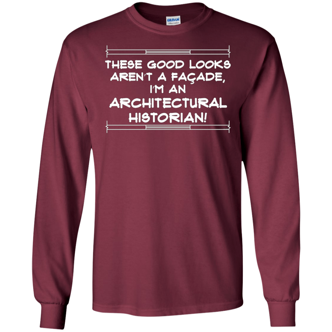 Architectural Historian Facade Humor T-shirt