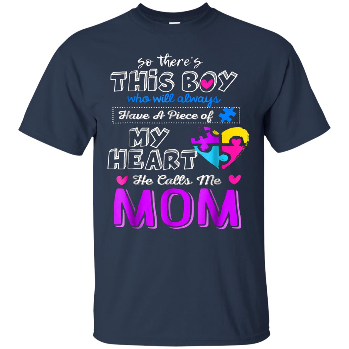 Autism Awareness Puzzle Mom Gift T Shirt