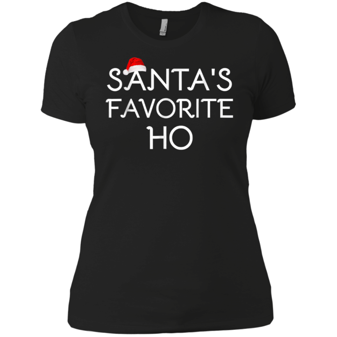 Santa's Favorite Ho Tshirt Funny Christmas Gift Tee Shirt