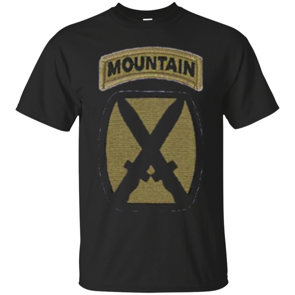 Army 10th Mountain Division Military Veteran Morale Shirt