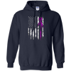 Image of T-shirt Alzheimer, Chemise Grunge drapeau américain