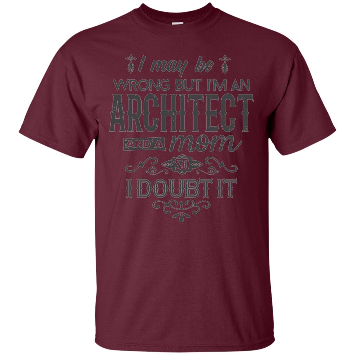 Architect Mom Shirt I May Be Wrong Mommy Gift TShirt