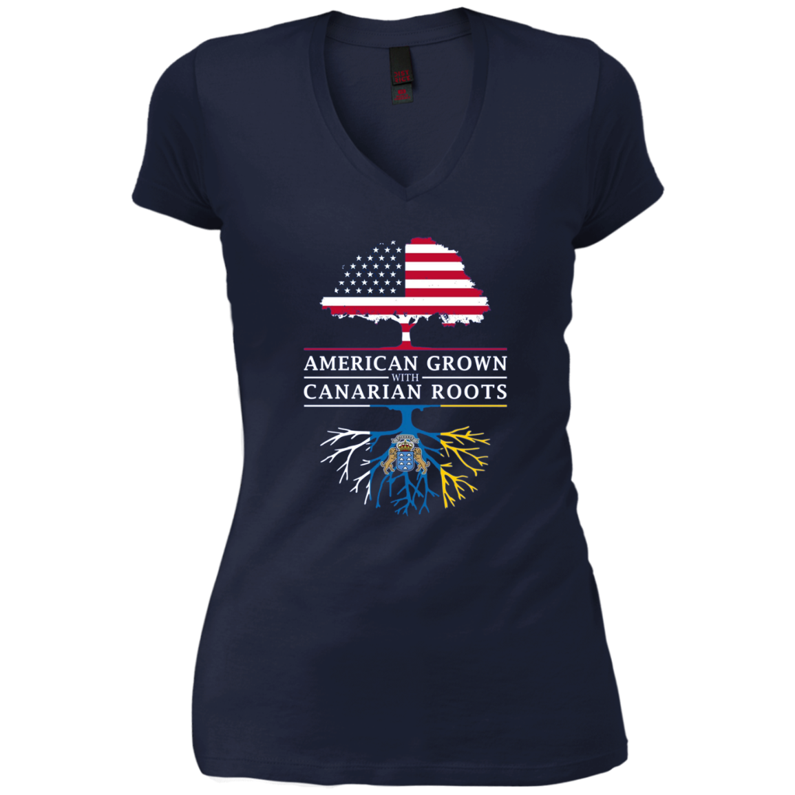 American Grown with Canarian Roots - Canary Islands Shirt
