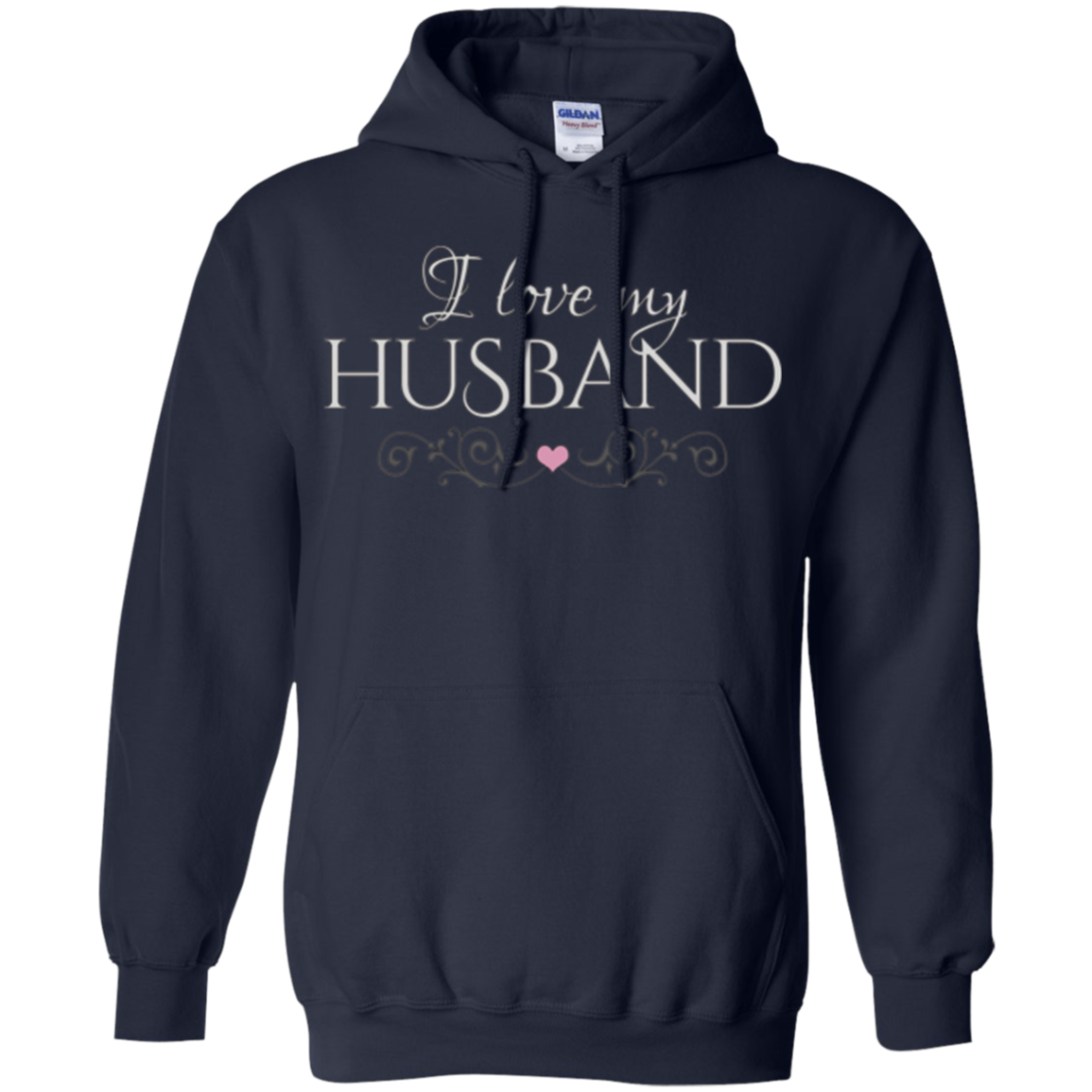 "I love my husband" - romantic wife Valentine's gift t-shirt