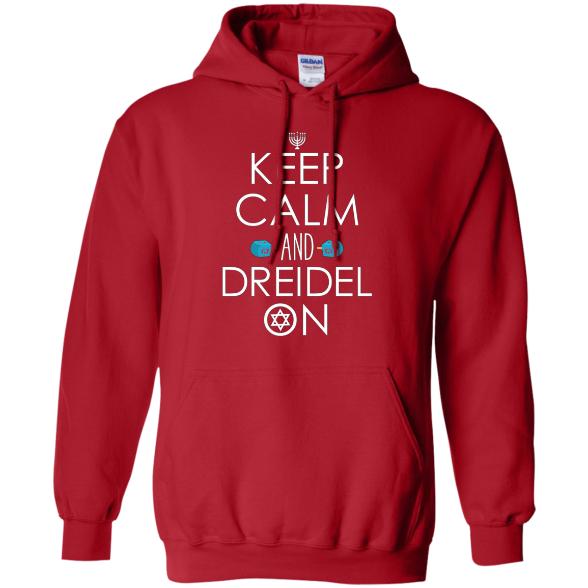 Funny Hanukkah Gift Ideas - Keep Calm and Dreidel On T-Shirt