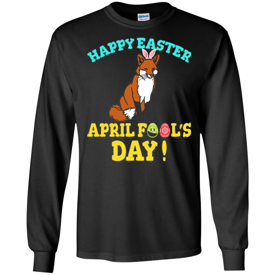 Funny happy Easter April fool's day foxes T-shirts Tees