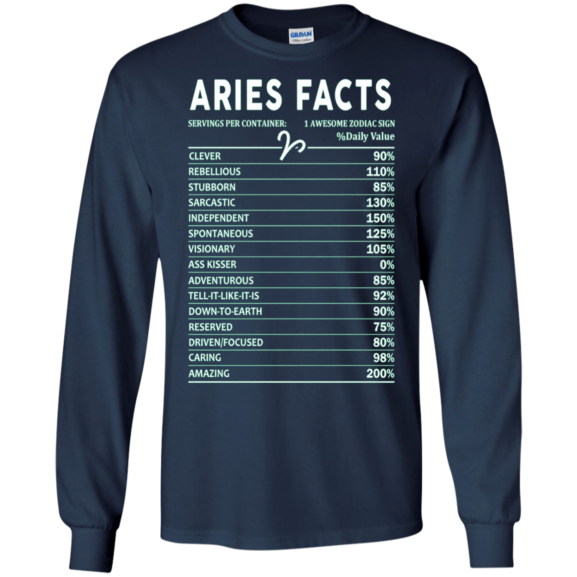 Aries Facts Funny aries Zodiac Shirts