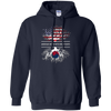 Image of American Grown With Korean Roots T-Shirt South Korea Tee