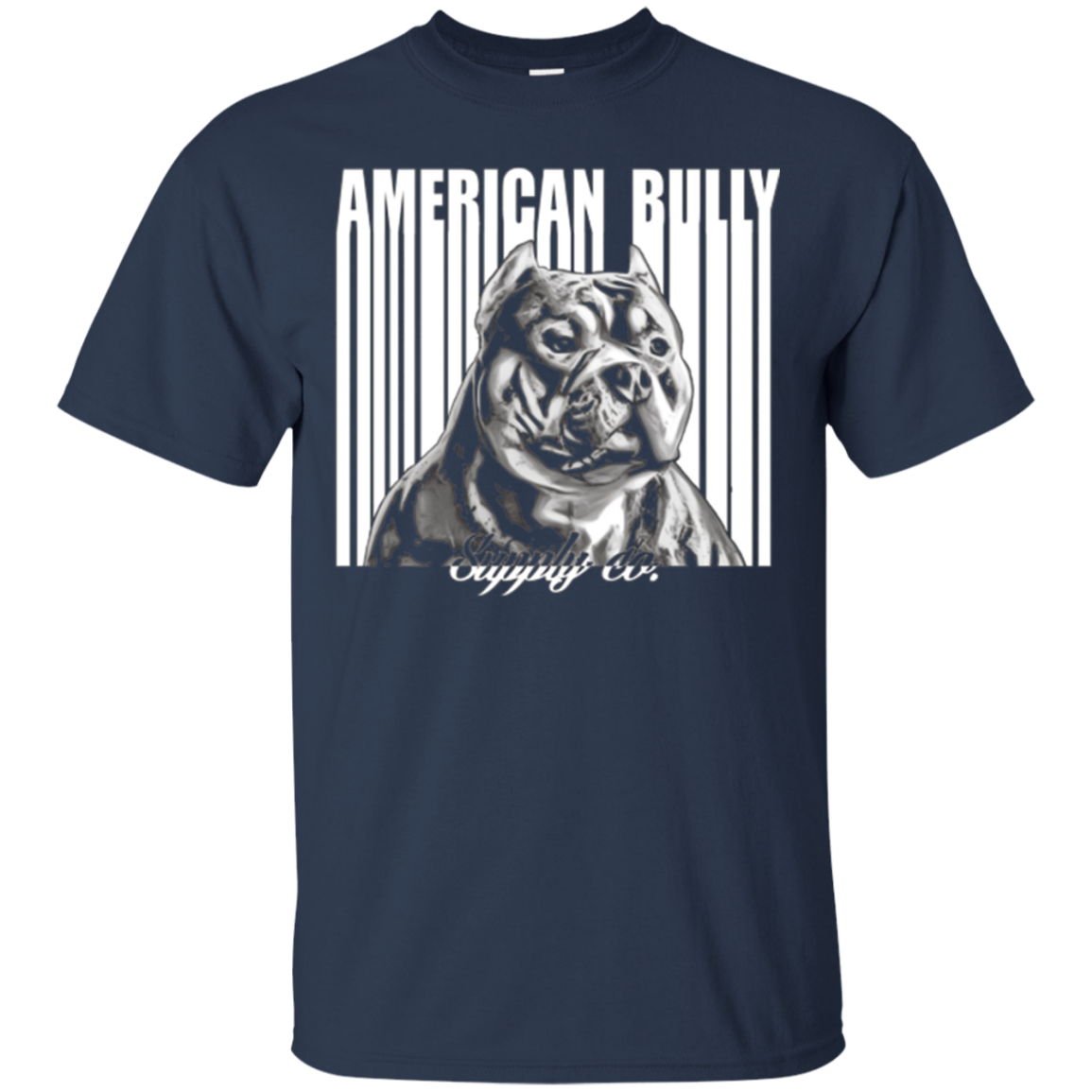 American Bully Lucky Luciano Barcode Pit Bull shirt