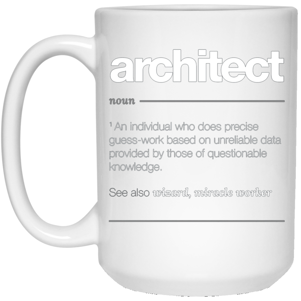 Architect Definition T Shirt - Funny Job Gift Tee