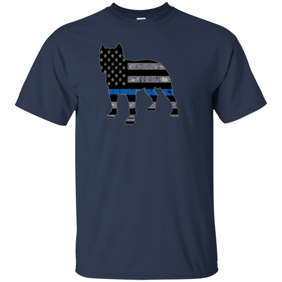American Flag Pitbull T-Shirt