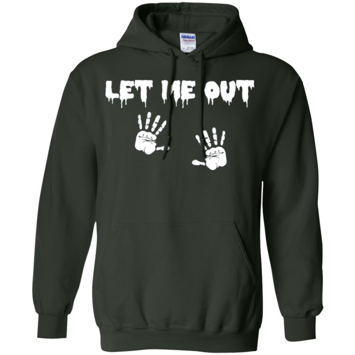 « Let Me Out » Grossesse Halloween Funny T-Shirt